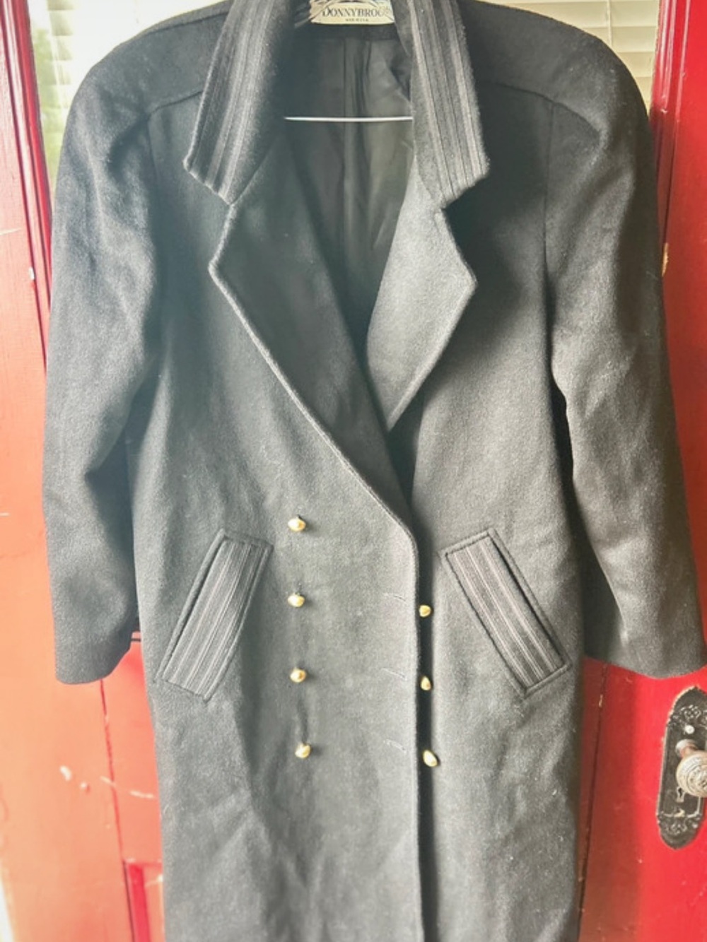 Donnybrook wool blend coat